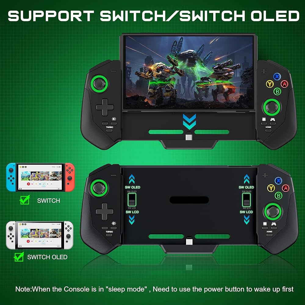 Amazon.com: KICKDOT Switch Controllers with Hall Joystick